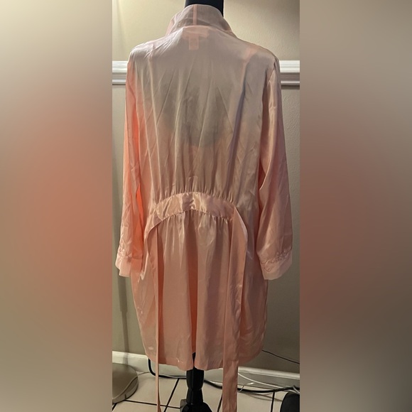 Morgan Taylor Coral/Pink Robe and Night Gown - Picture 3 of 11